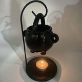 Ceramic Oil Burner & Tealight Warmer for Home Decor