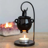Ceramic Oil Burner & Tealight Warmer for Home Decor