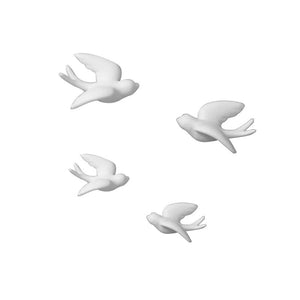 Ceramic Wall Hangings 3D Bird Decoration