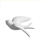 Ceramic Wall Hangings 3D Bird Decoration