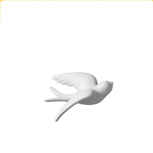 Ceramic Wall Hangings 3D Bird Decoration