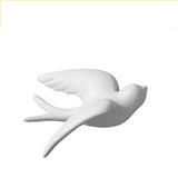 Ceramic Wall Hangings 3D Bird Decoration