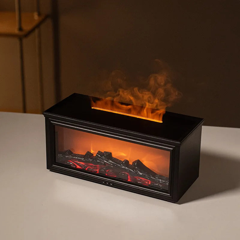 2025 Ultrasonic Flame Diffuser & Cool Mist Humidifier