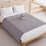 Soft Plaid Bedspread & Mattress Cover for Kids & Pets.
