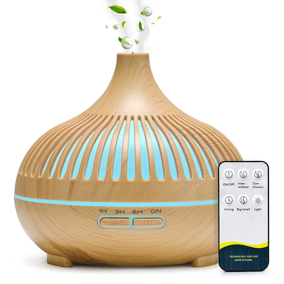 500ML LED Aroma Diffuser with Remote & Humidifier Function