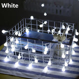13M LED Ball String Lights – Outdoor Fairy Light Garland.