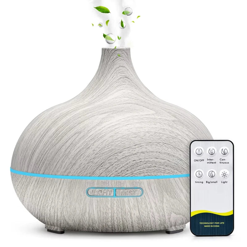 500ML LED Aroma Diffuser with Remote & Humidifier Function
