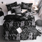 Soft Duvet Cover Set – 3pcs Bedding for Queen/King Beds.