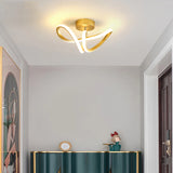 Modern LED Strip Ceiling Light for Hallways & Stairs.