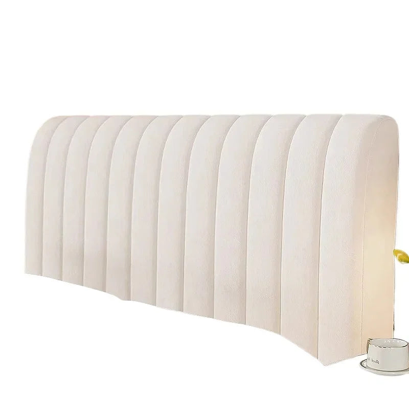 Soft Quilted Headboard Cover – All Sizes, Solid Colors.