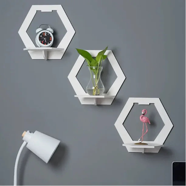 Leopard Bow Wall Shelf – Floating Display & Storage Rack