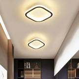 Modern LED Strip Ceiling Light for Hallways & Stairs.