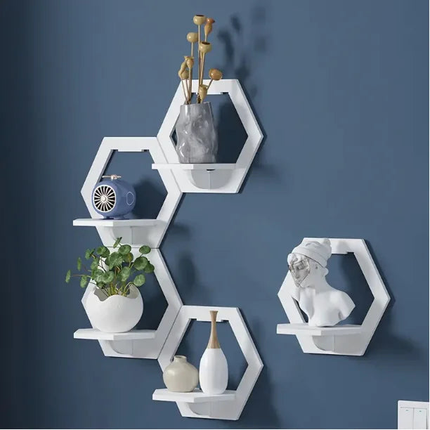 Leopard Bow Wall Shelf – Floating Display & Storage Rack