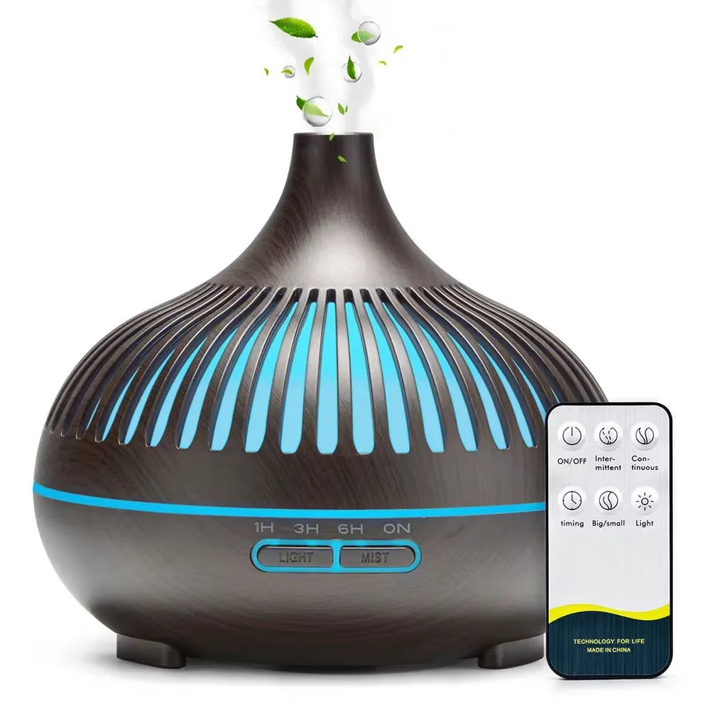 500ML LED Aroma Diffuser with Remote & Humidifier Function