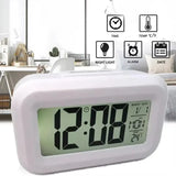 LED Digital Desk Clock with Alarm & Calendar Display