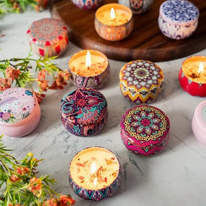 Arabian Scented Candle Jar – Smokeless Gift Set
