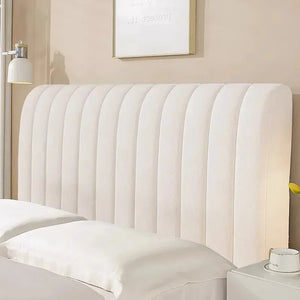 Soft Quilted Headboard Cover – All Sizes, Solid Colors.