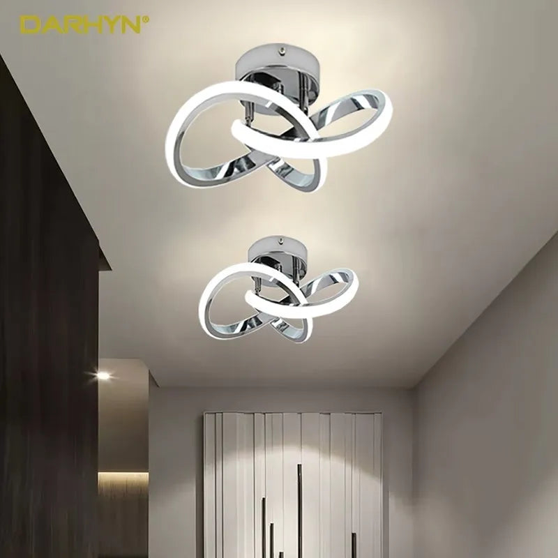 Modern LED Strip Ceiling Lights for Living Room & Aisle