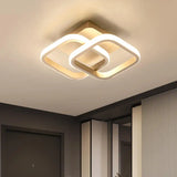 Modern LED Strip Ceiling Light for Hallways & Stairs.