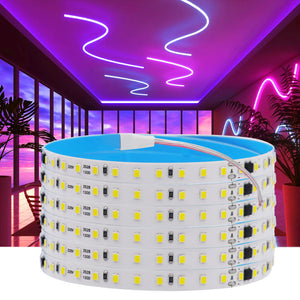 Flexible LED Strip Lights 220V, 2835, 120 LEDs/m, 5-10m