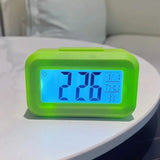 LED Digital Desk Clock with Alarm & Calendar Display