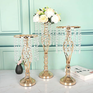 Modern Iron Flower Vase Rack – Elegant Table Decor.