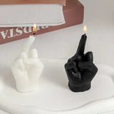 Middle Finger Shaped Scented Soy Wax Candle