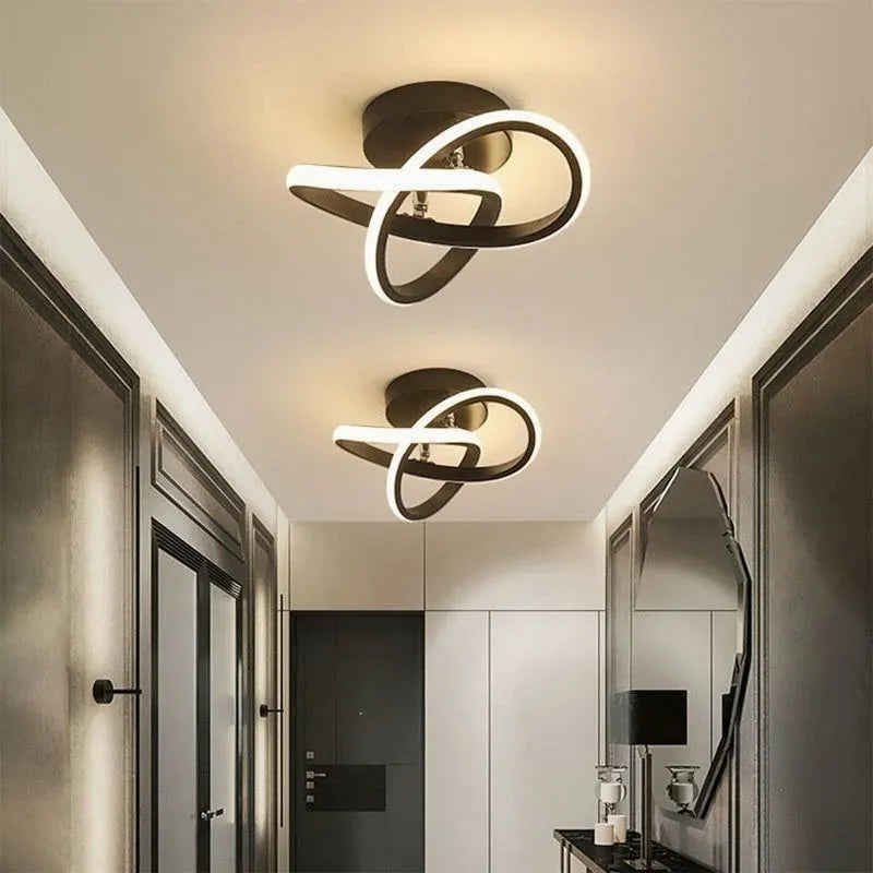 Modern LED Strip Ceiling Lights for Living Room & Aisle