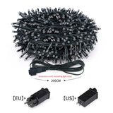 LED String Lights (10–100m) – Waterproof Holiday Garland.