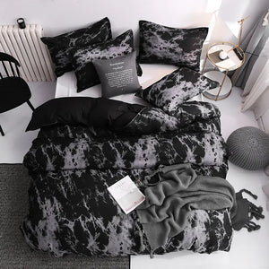 Soft Duvet Cover Set – 3pcs Bedding for Queen/King Beds.