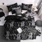 Soft Duvet Cover Set – 3pcs Bedding for Queen/King Beds.