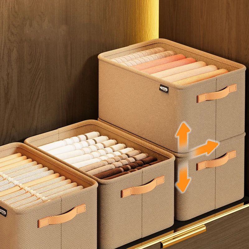 Collapsible Clothing & Drawer Storage Organizer (3PCS)