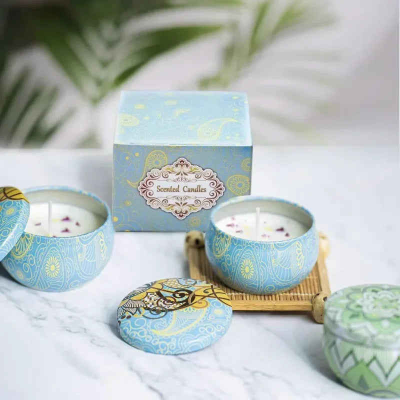 Arabian Scented Candle Jar – Smokeless Gift Set