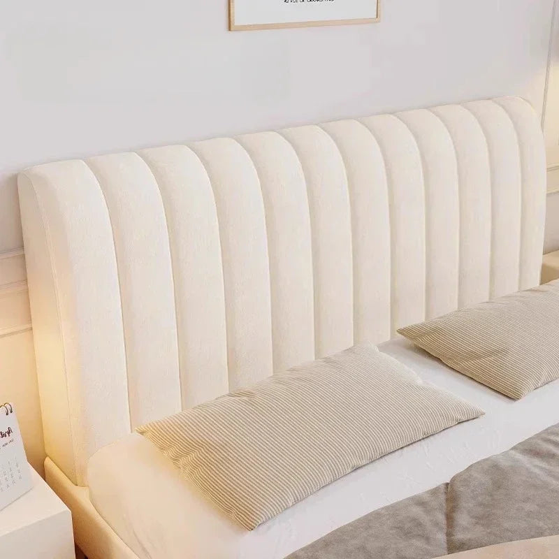 Soft Quilted Headboard Cover – All Sizes, Solid Colors.