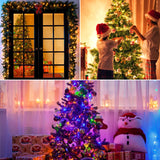 LED String Lights (10–100m) – Waterproof Holiday Garland.