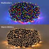 LED String Lights (10–100m) – Waterproof Holiday Garland.