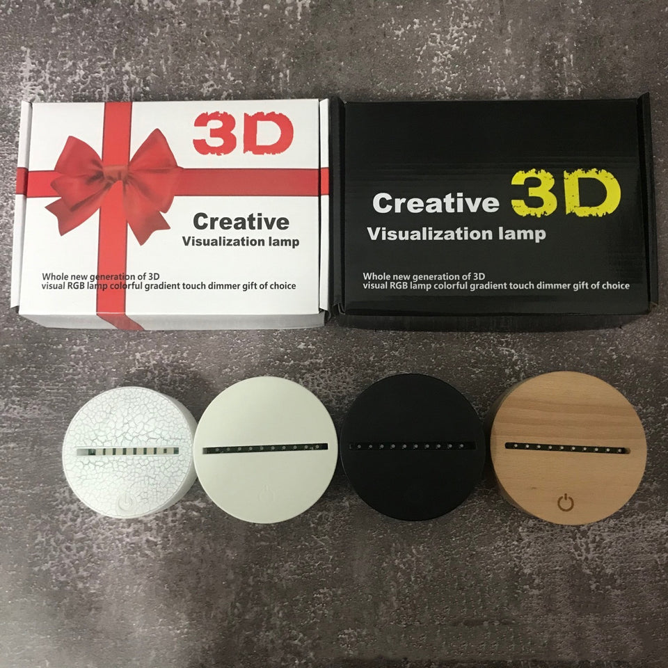 3D Night Light Touch Remote Control Crack